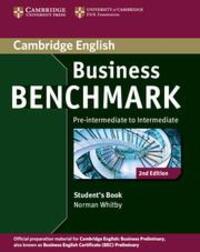 Cover: 9781107693999 | Business Benchmark Pre-intermediate - Intermediate Business...