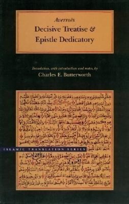 Cover: 9780842524797 | Decisive Treatise and Epistle Dedicatory | Averroës | Buch | Englisch