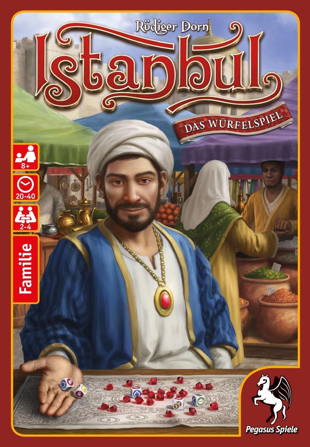 Cover: 4250231713736 | Istanbul - Das Würfelspiel | Spiel | Deutsch | 2018 | Pegasus