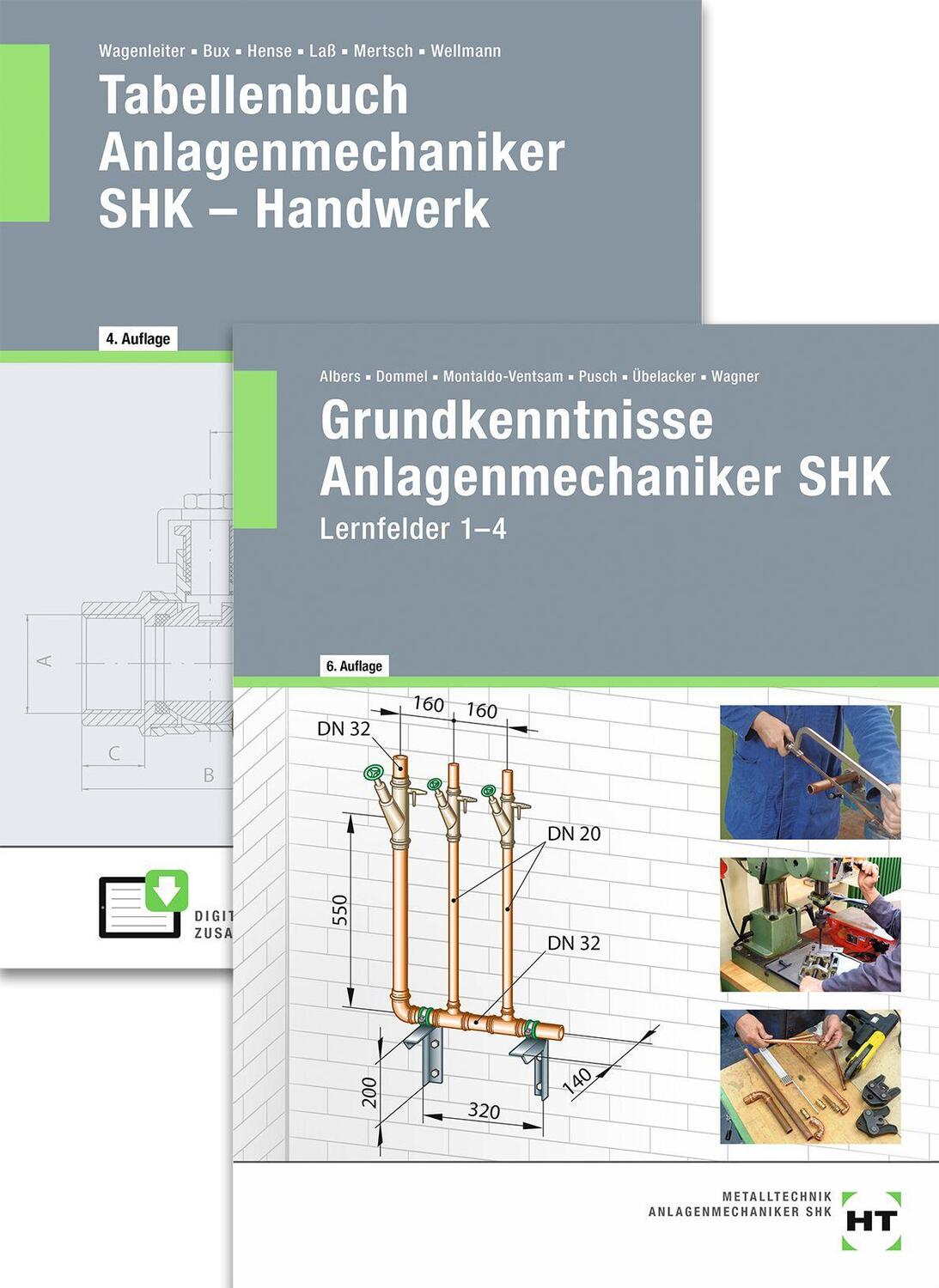 Cover: 9783582993304 | Paketangebot: Der SHK-Einsteiger - Anlagenmechaniker | Wagner (u. a.)