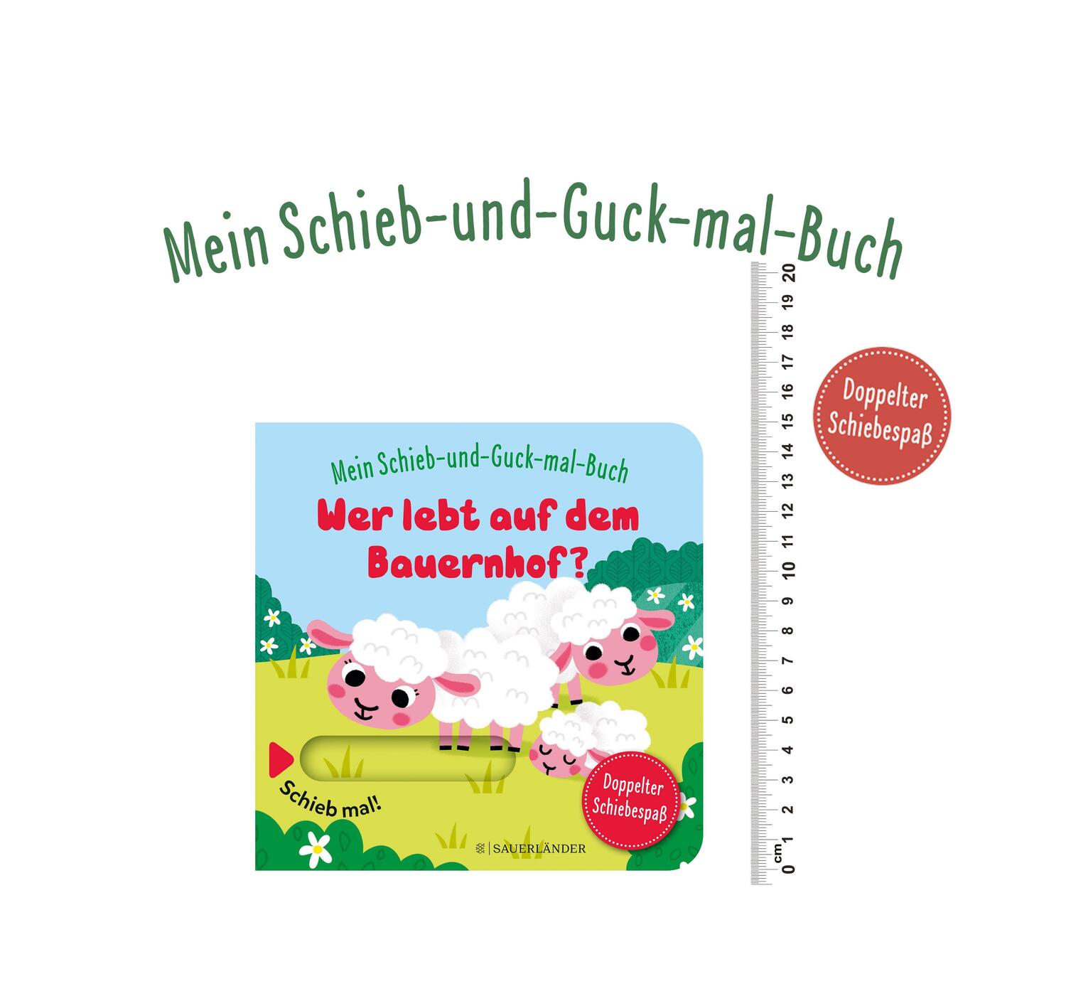 Bild: 9783737359122 | Mein Schieb &amp; Guck-mal-Buch: Wer lebt auf dem Bauernhof? | Buch | 2022