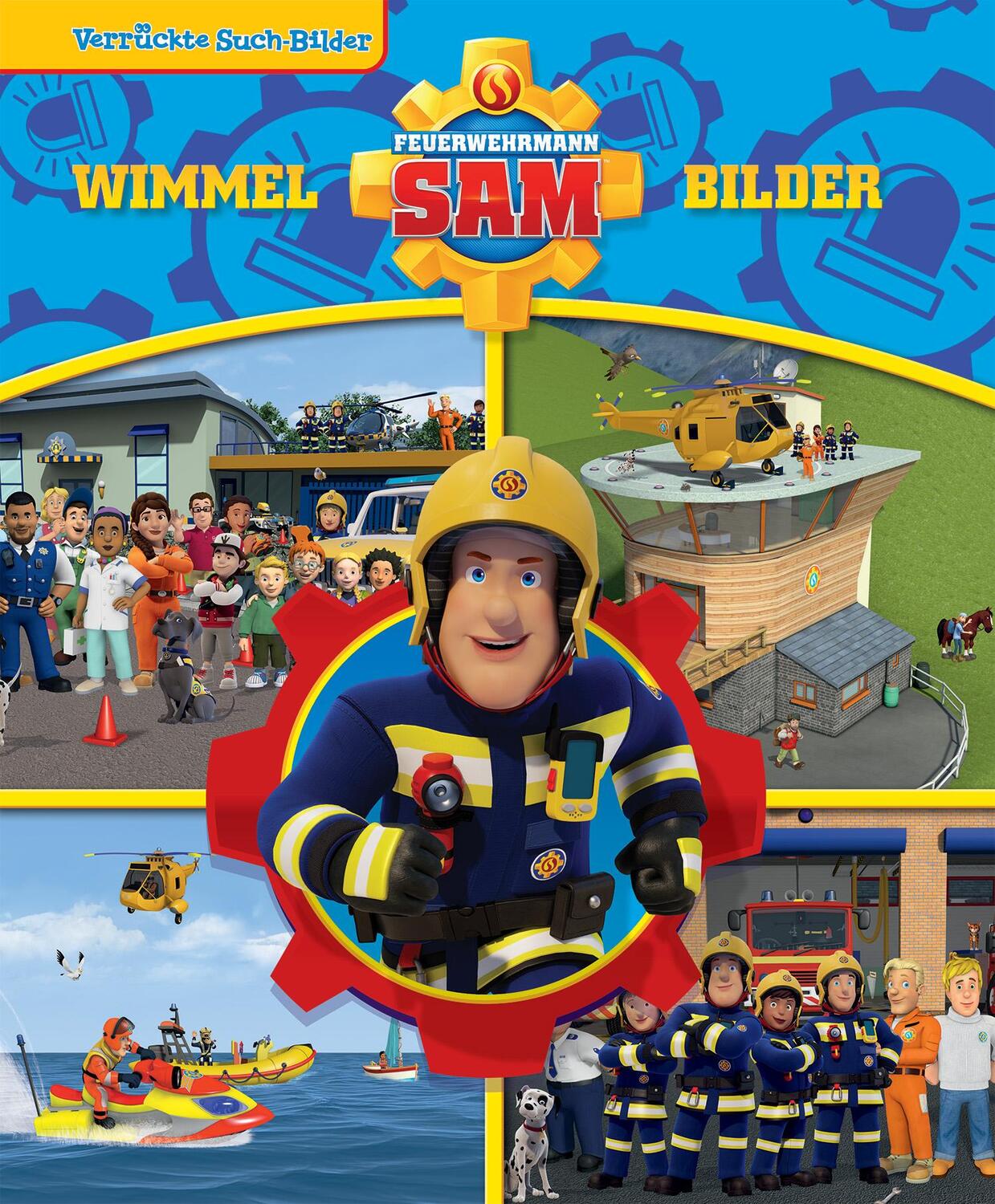 Cover: 9781503770263 | Feuerwehrmann Sam - Verrückte Such-Bilder - Wimmelbuch -...