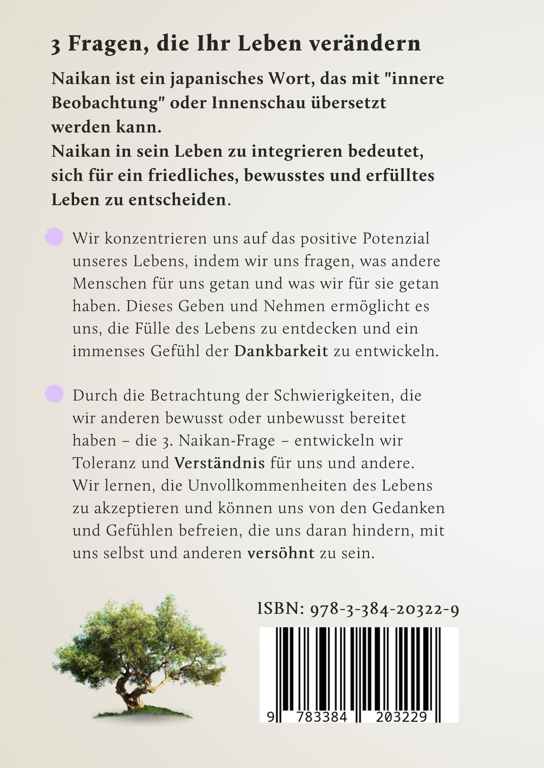 Rückseite: 9783384203229 | Naikan und die Kunst des Friedens | Sabine Kaspari | Buch | 180 S.