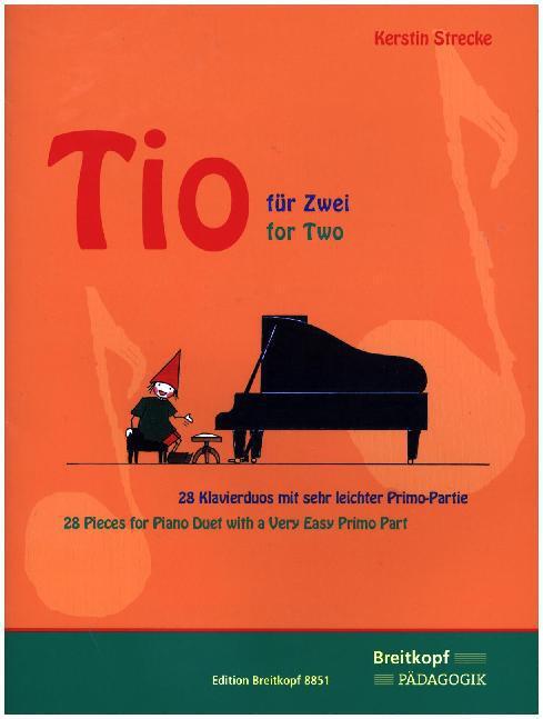 Cover: 9790004184417 | Tio für zwei, für Klavier 4-händig | Breitkopf & Härtel