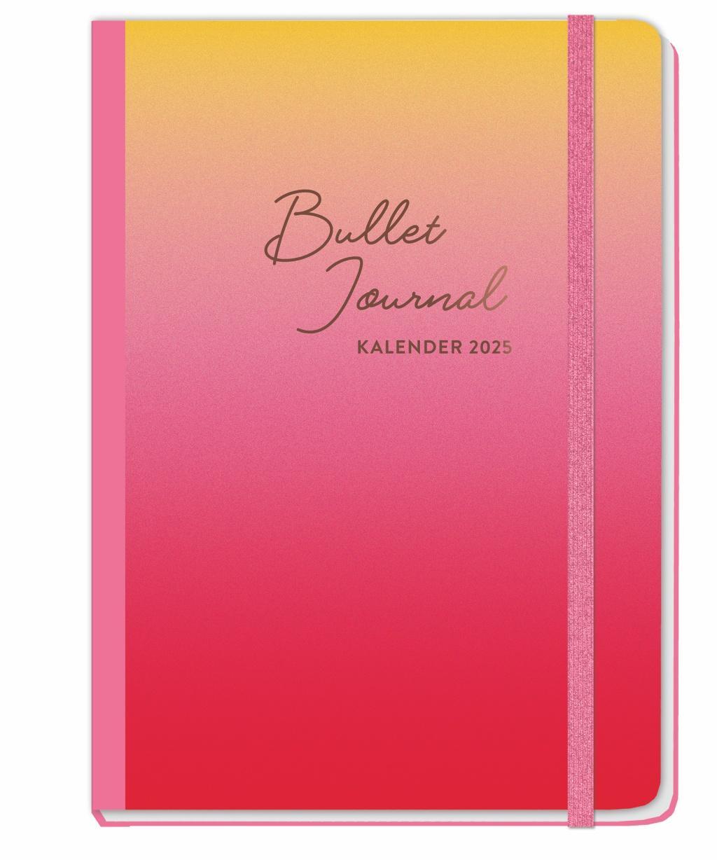 Cover: 9783756408184 | Red Bullet Journal A5 2025 | Buch | Bullet Journal Kalender Heye