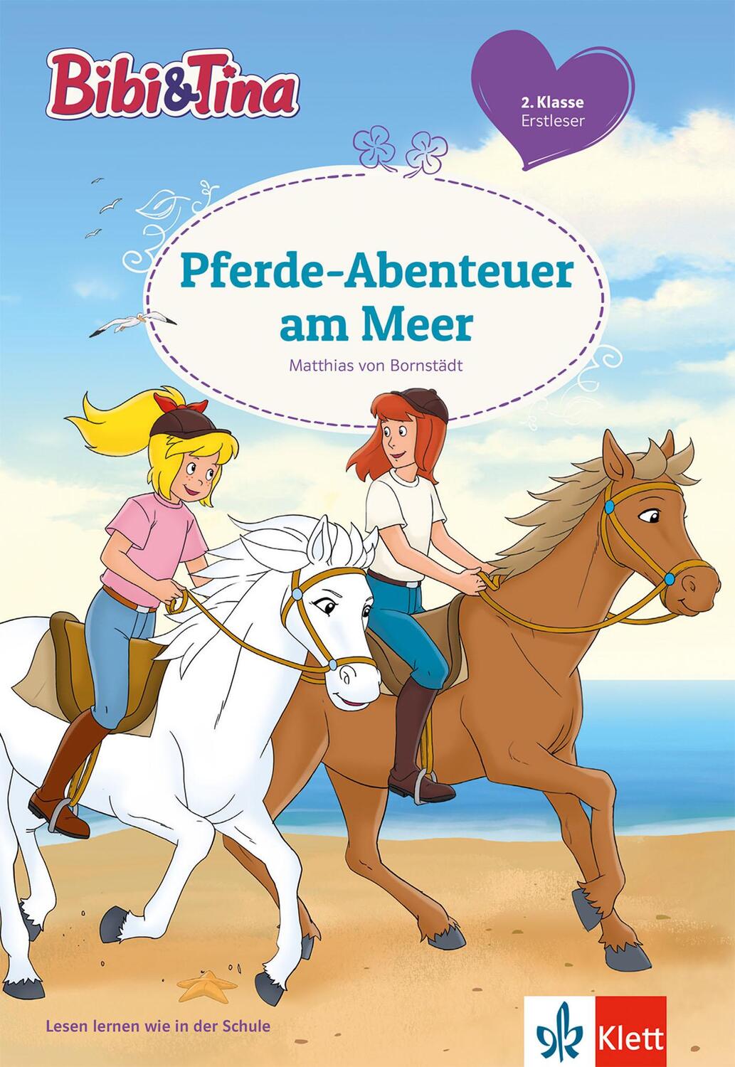 Cover: 9783129493342 | Bibi & Tina - Pferde-Abenteuer am Meer | Erstleser 2. Klasse | Buch