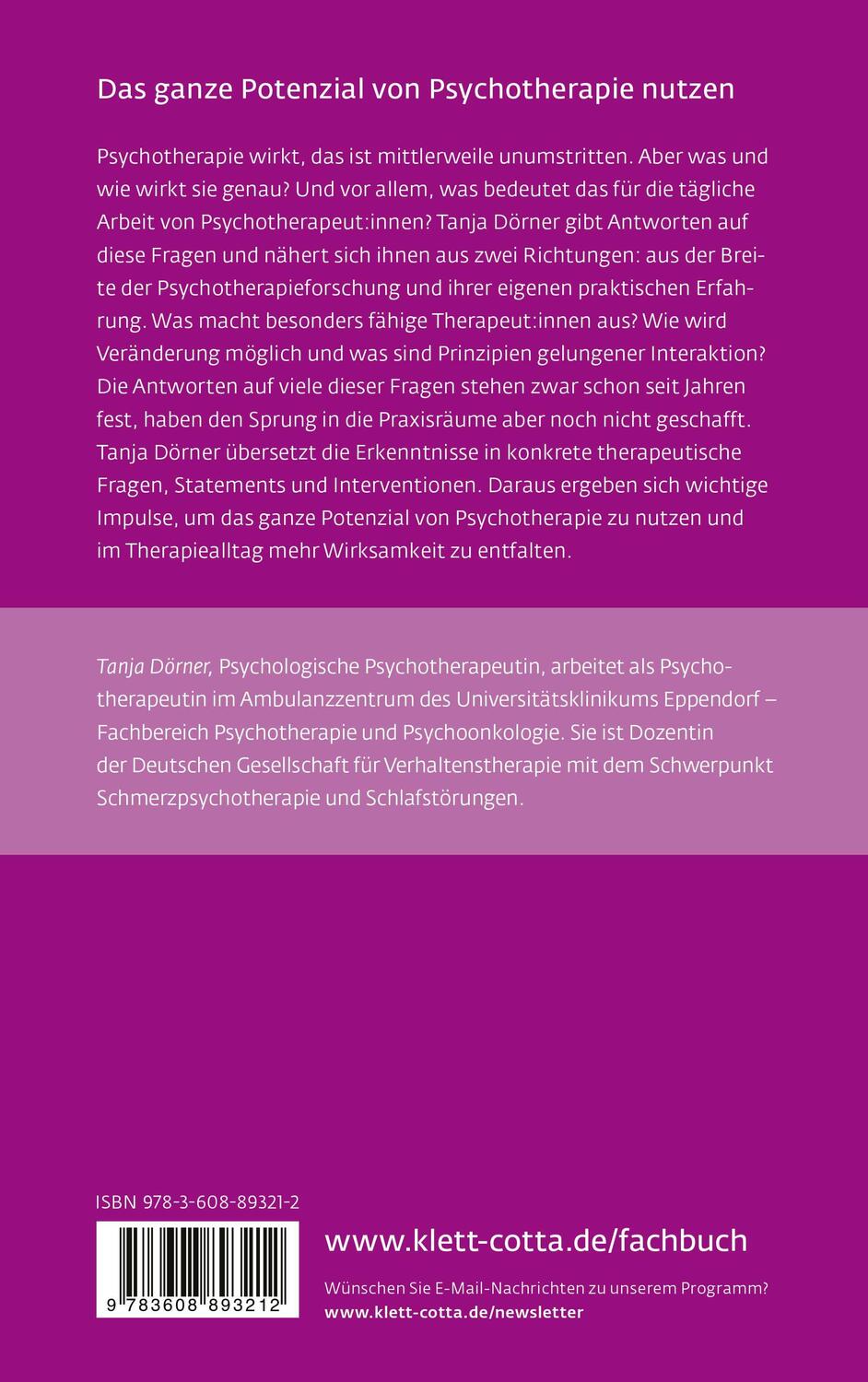 Rückseite: 9783608893212 | Wirksamer werden (Leben Lernen, Bd. 347) | Tanja Dörner | Taschenbuch