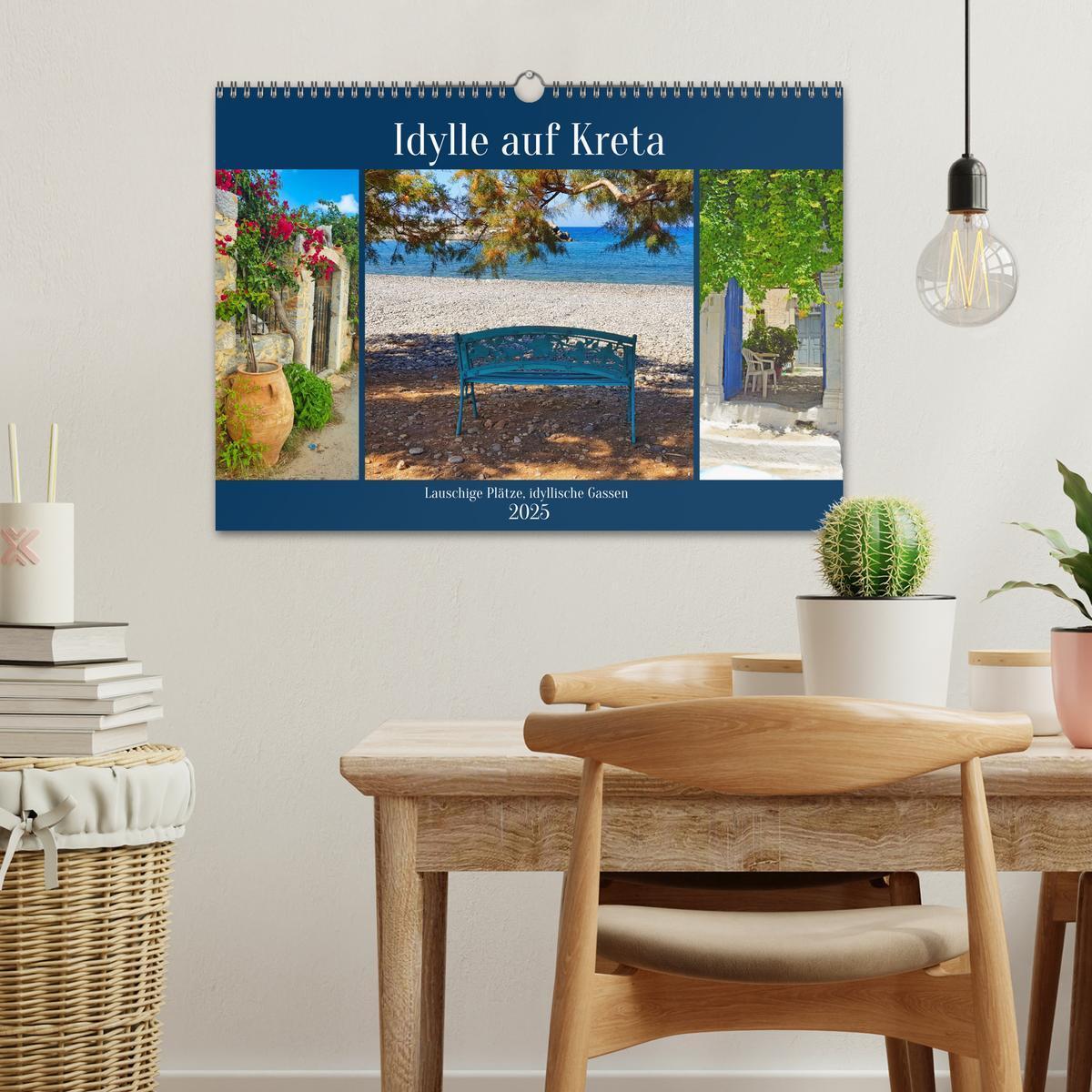 Bild: 9783435161980 | Idylle auf Kreta (Wandkalender 2025 DIN A3 quer), CALVENDO...