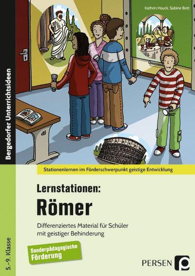 Cover: 9783403202318 | Lernstationen: Römer | Kathrin Hauck (u. a.) | Taschenbuch | Deutsch