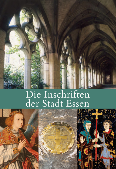 Cover: 9783895008238 | Die Inschriften der Stadt Essen | Sonja Hermann | Buch | 2011