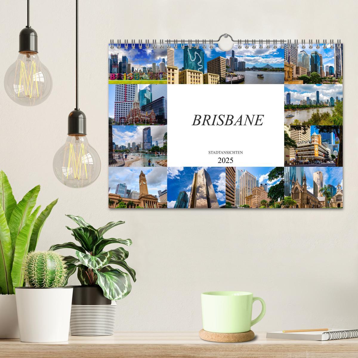 Bild: 9783435246632 | Brisbane Stadtansichten (Wandkalender 2025 DIN A4 quer), CALVENDO...