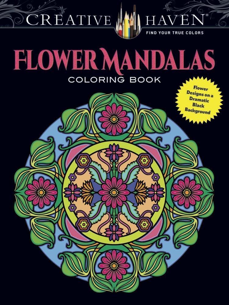 Cover: 9780486804699 | Noble, M: Creative Haven Flower Mandalas Coloring Book | Marty Noble