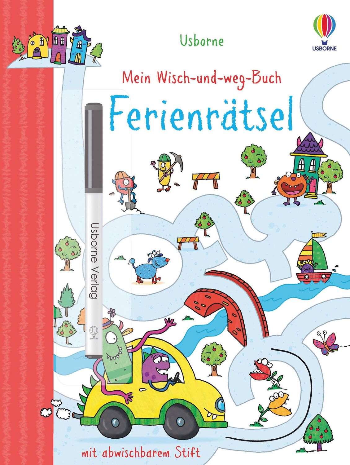 Cover: 9781789414851 | Mein Wisch-und-weg-Buch: Ferienrätsel | mit abwischbarem Stift | 24 S.