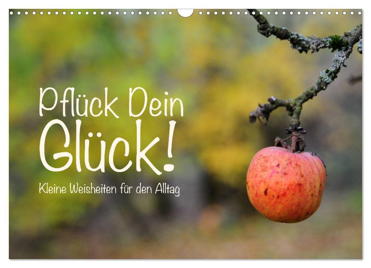 Cover: 9783675492134 | Pflück Dein Glück ¿ Kleine Weisheiten für den Alltag (Wandkalender...