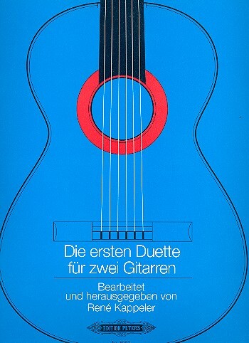 Cover: 9790014068431 | Die ersten Duette für 2 Gitarren | Réné Kappeler | Edition Peters
