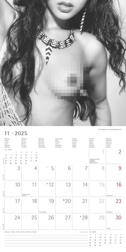 Bild: 4251732340988 | Alpha Edition - Feminine 2025 Broschürenkalender, 30x30cm,...