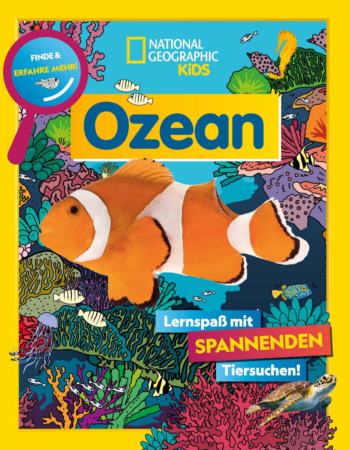 Cover: 9788863126334 | Ozean. Lernspaß mit spannenden Tiersuchen! Entdecke mehr als 250...