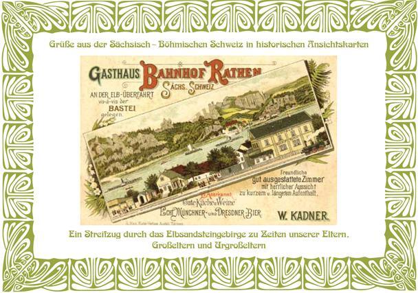 Cover: 9783981507065 | Grüße aus der Sächsisch-Böhmischen Schweiz in historischen...