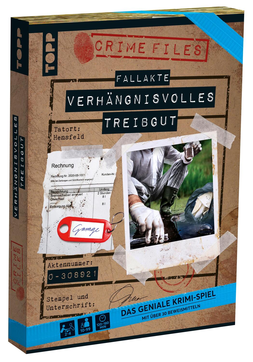Cover: 4007742180928 | Crime Files - Fallakte: Verhängnisvolles Treibgut - Das geniale...