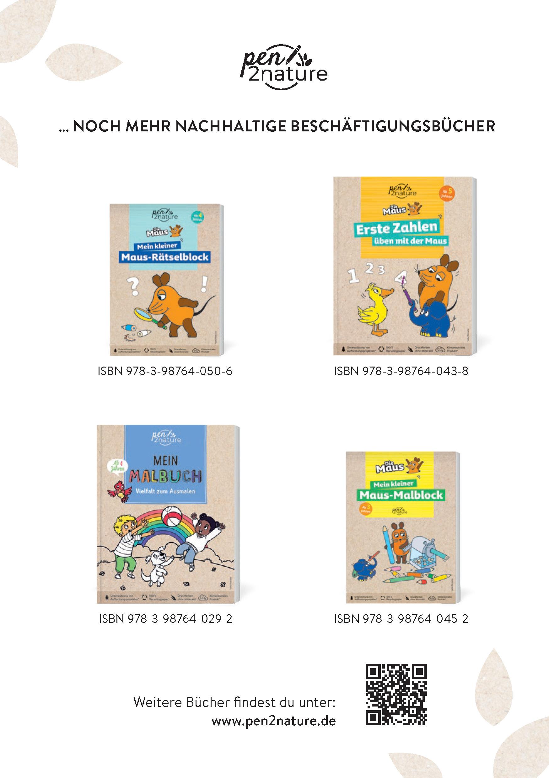 Bild: 9783987640490 | Mein kleiner Maus-Vorschulblock. Vorschulübungen für Kinder ab 5...