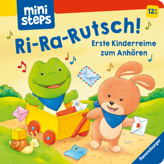 Cover: 9783473302550 | ministeps: Ri-ra-rutsch! Erste Kinderreime zum Anhören | Ab 12 Monaten