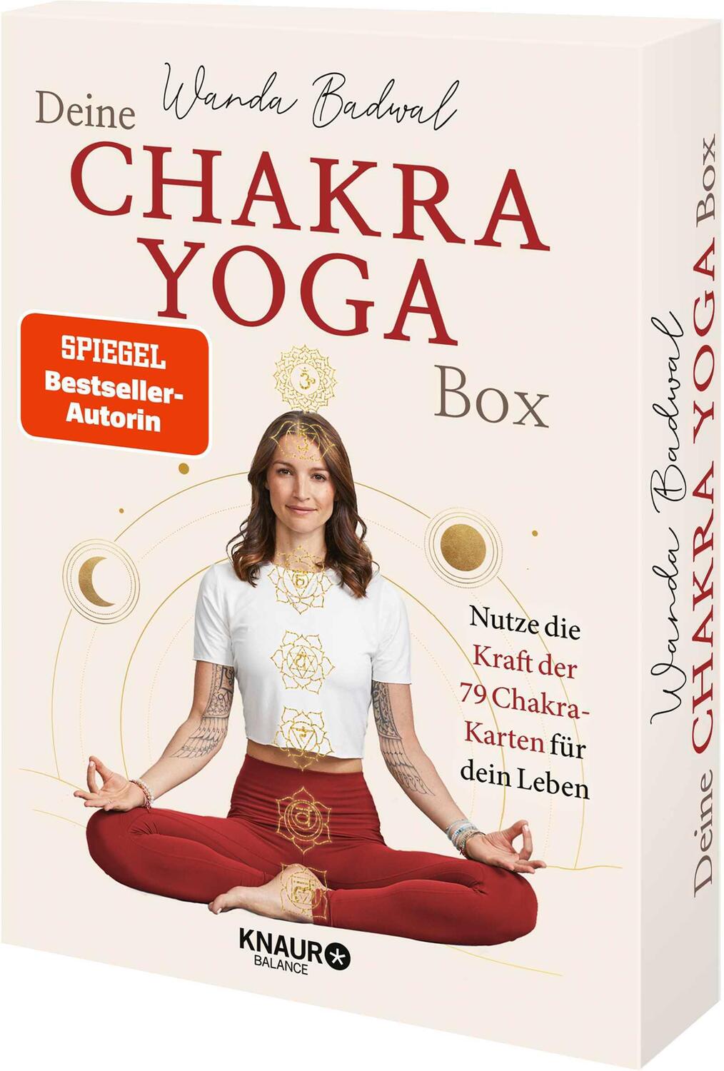 Cover: 9783426447987 | Deine Chakra-Yogabox | Wanda Badwal | Taschenbuch | 128 S. | Deutsch