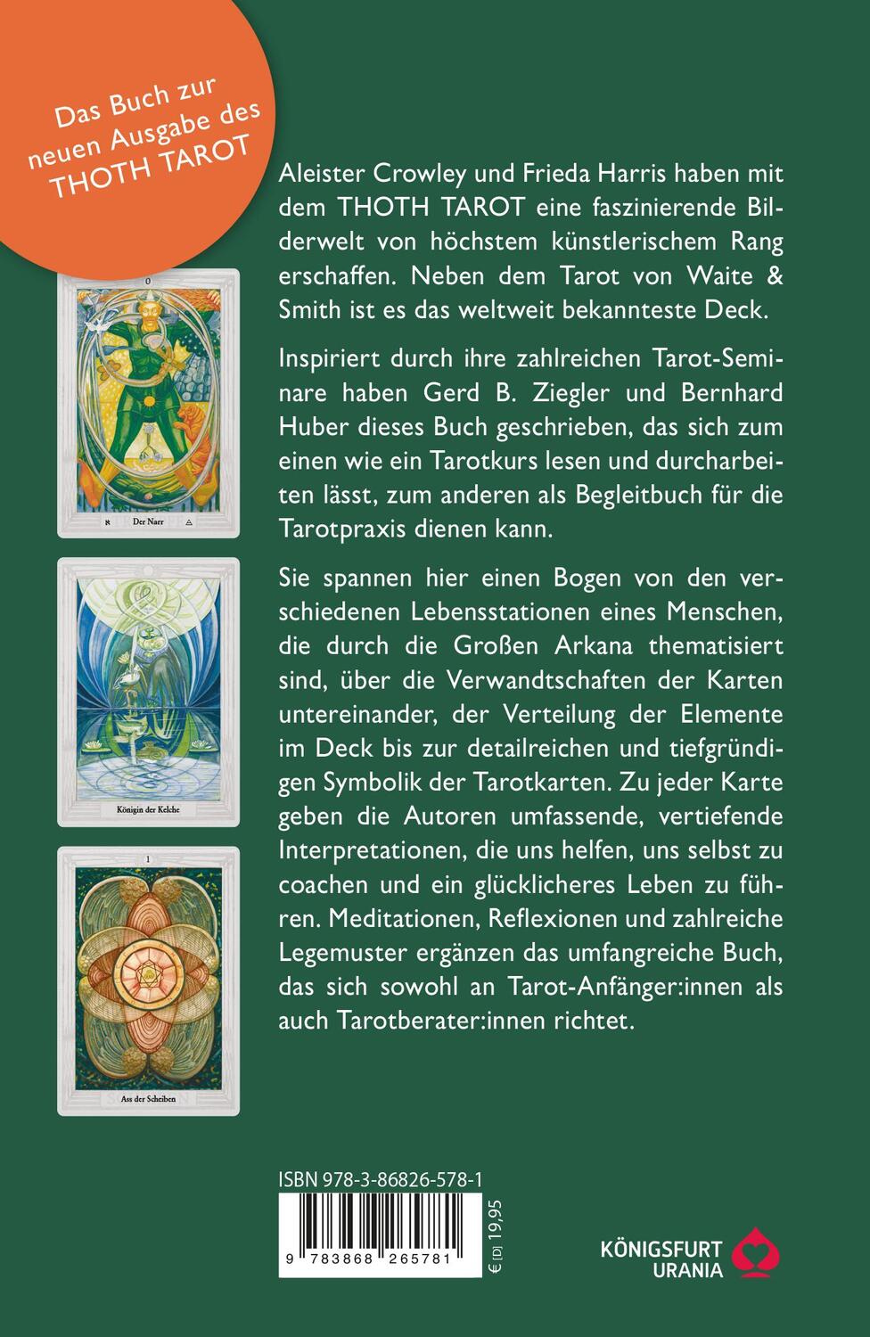 Rückseite: 9783868265781 | TAROT - Spiegel deiner neuen Zeit: Kurs zum Aleister Crowley &amp;...