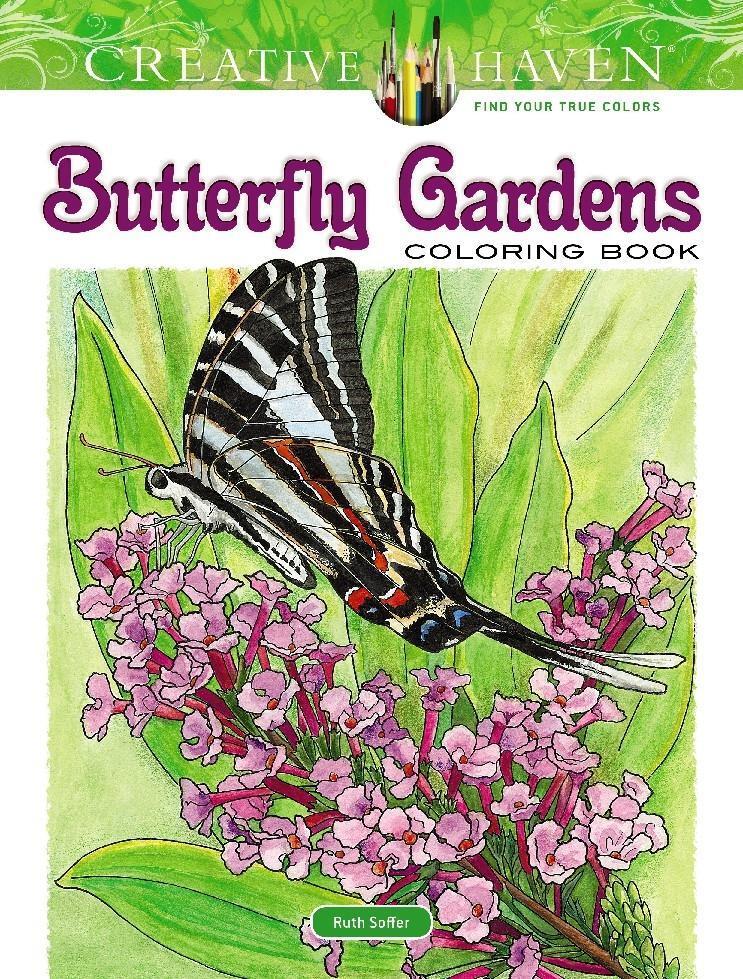 Cover: 9780486836515 | Creative Haven Butterfly Gardens Coloring Book | Ruth Soffer | Buch