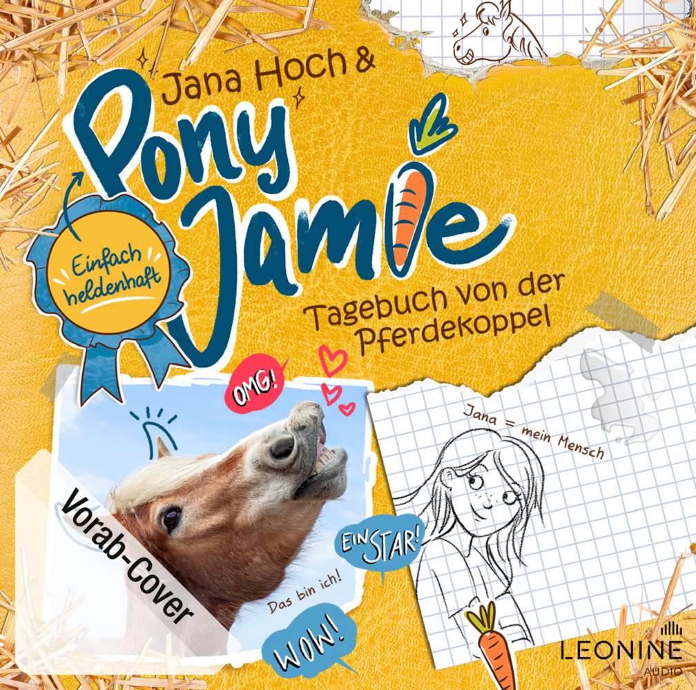 Cover: 4061229307826 | Jana Hoch & Pony Jamie - Einfach heldenhaft! - Tagebuch von der...