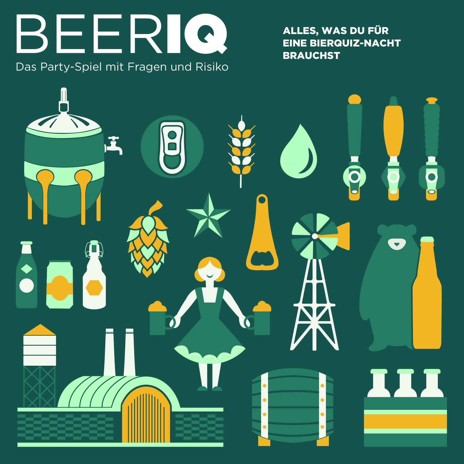 Cover: 7640139531353 | BeerIQ | Hadi Barkat (u. a.) | Spiel | IQ-Serie (Helvetiq) | Deutsch