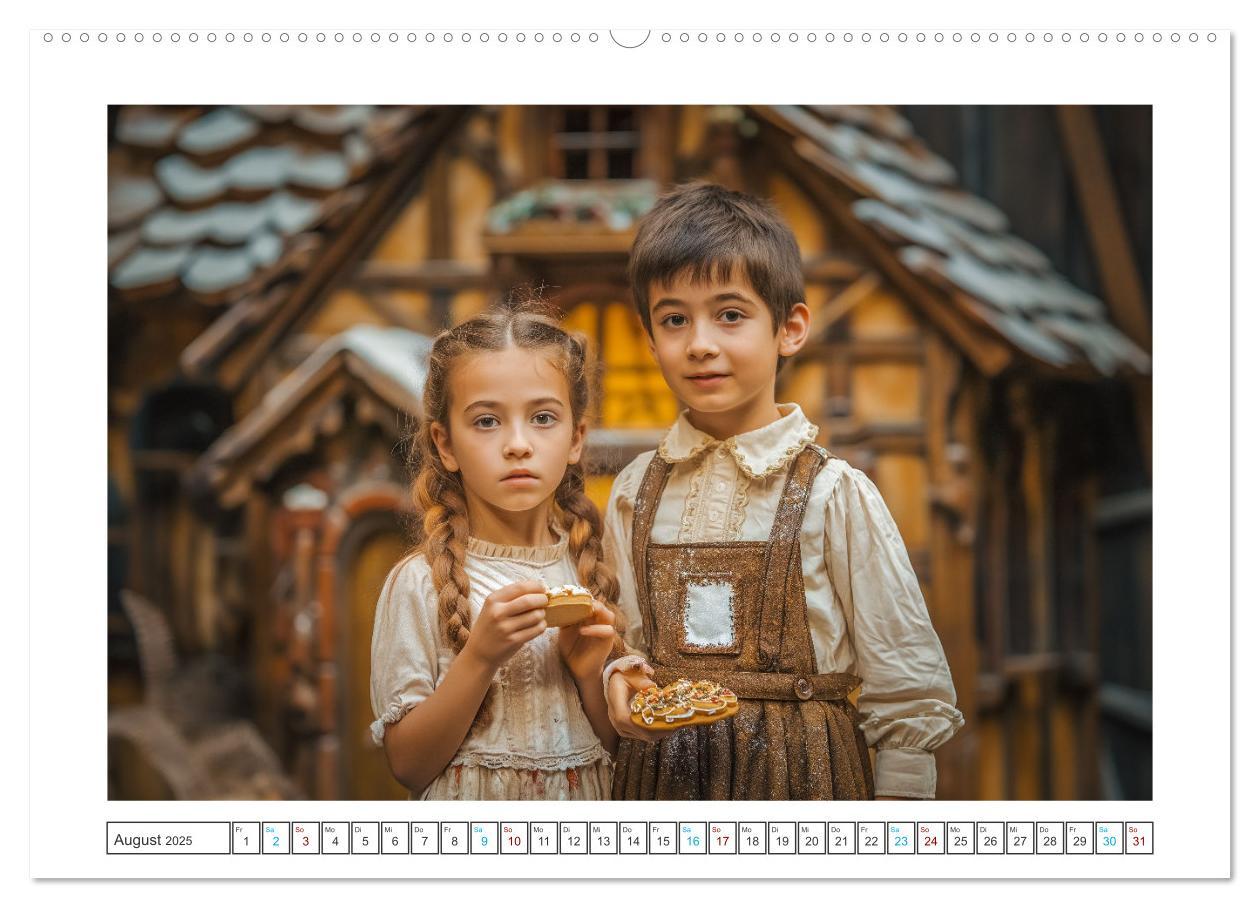 Bild: 9783457182895 | Märchen im modernen Stil (Wandkalender 2025 DIN A2 quer), CALVENDO...