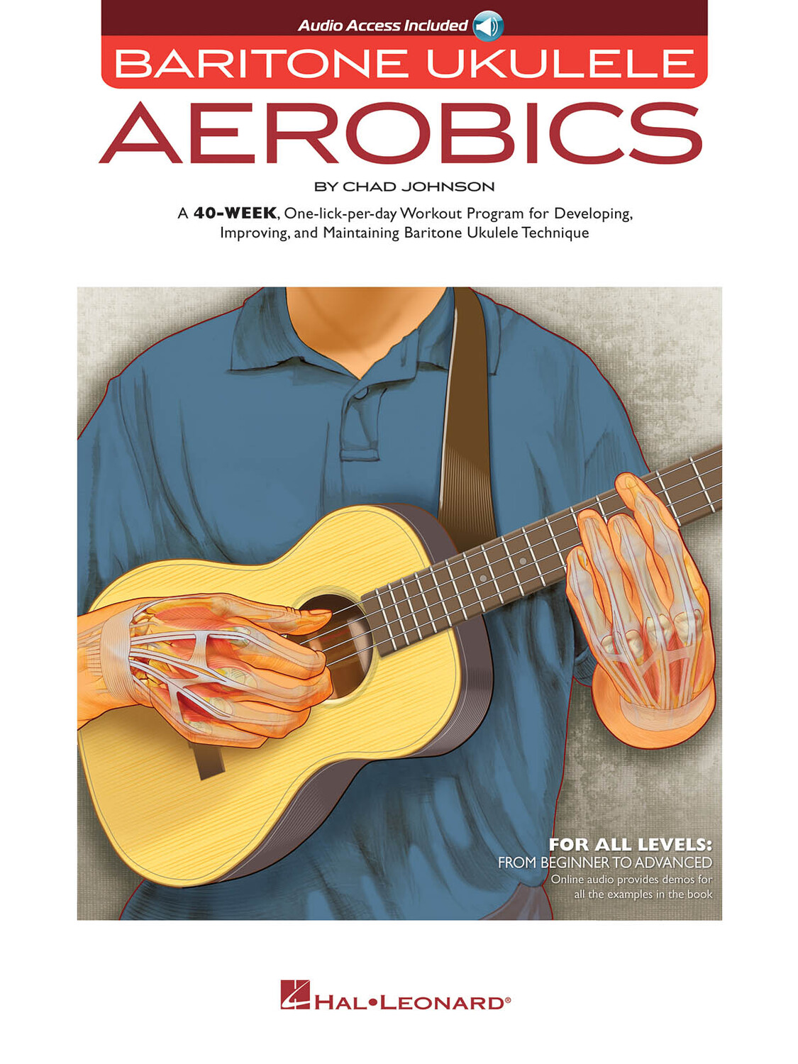 Cover: 888680647063 | Baritone Ukulele Aerobics | For All Levels: From Beginner to Advanced