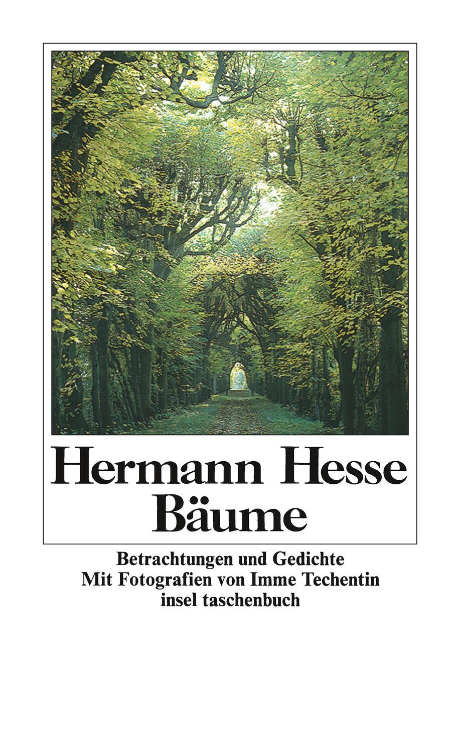 Cover: 9783458321552 | Bäume | Betrachtungen und Gedichte | Hermann Hesse | Taschenbuch