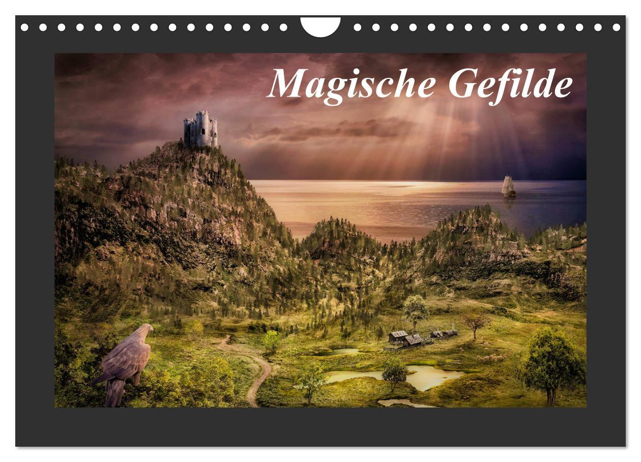 Cover: 9783435145775 | Magische Gefilde (Wandkalender 2025 DIN A4 quer), CALVENDO...