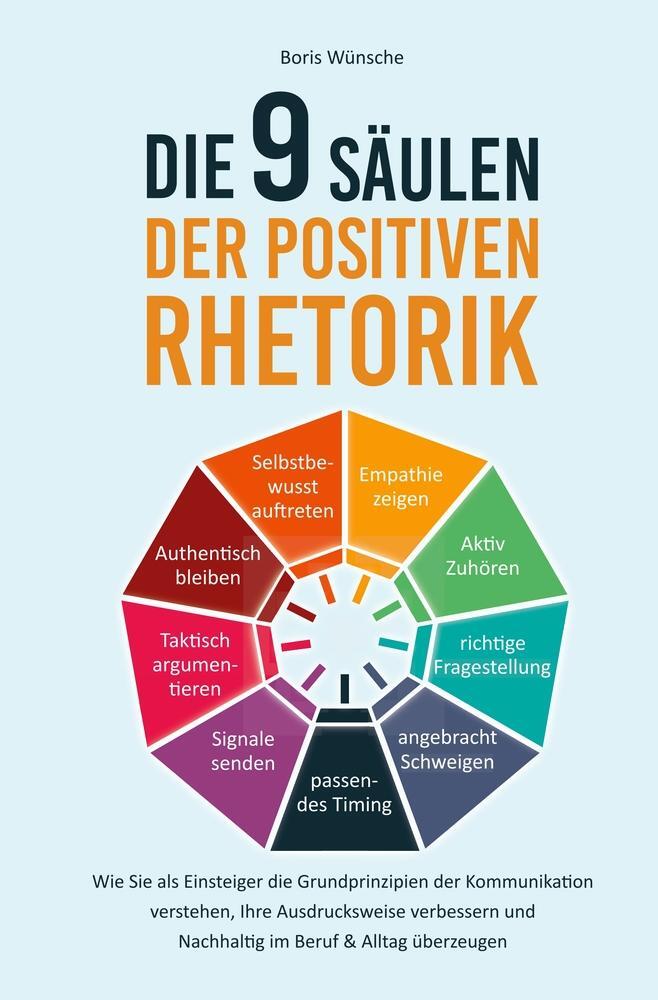 Cover: 9783754624357 | Die 9 Säulen der positiven Rhetorik | Boris Wünsche | Taschenbuch