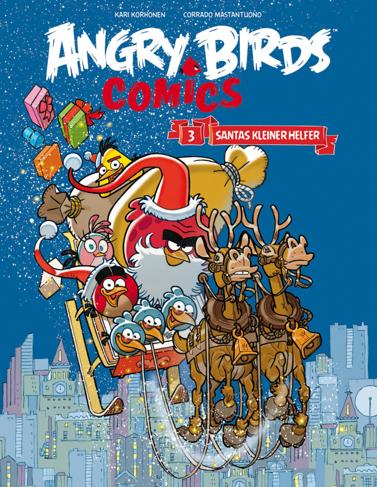 Cover: 9783864255922 | Angry Birds - Santas kleiner Helfer (Comics) | Kari Korhonen | Buch