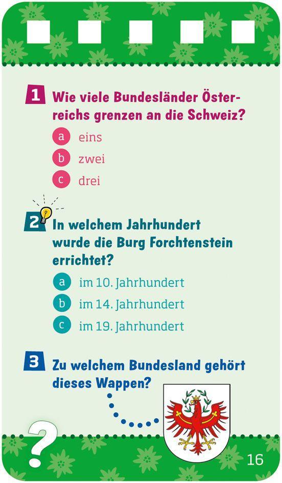 Bild: 9783788621339 | WAS IST WAS Quiz Österreich | Lisa Hebler | Taschenbuch | 80 S. | 2017