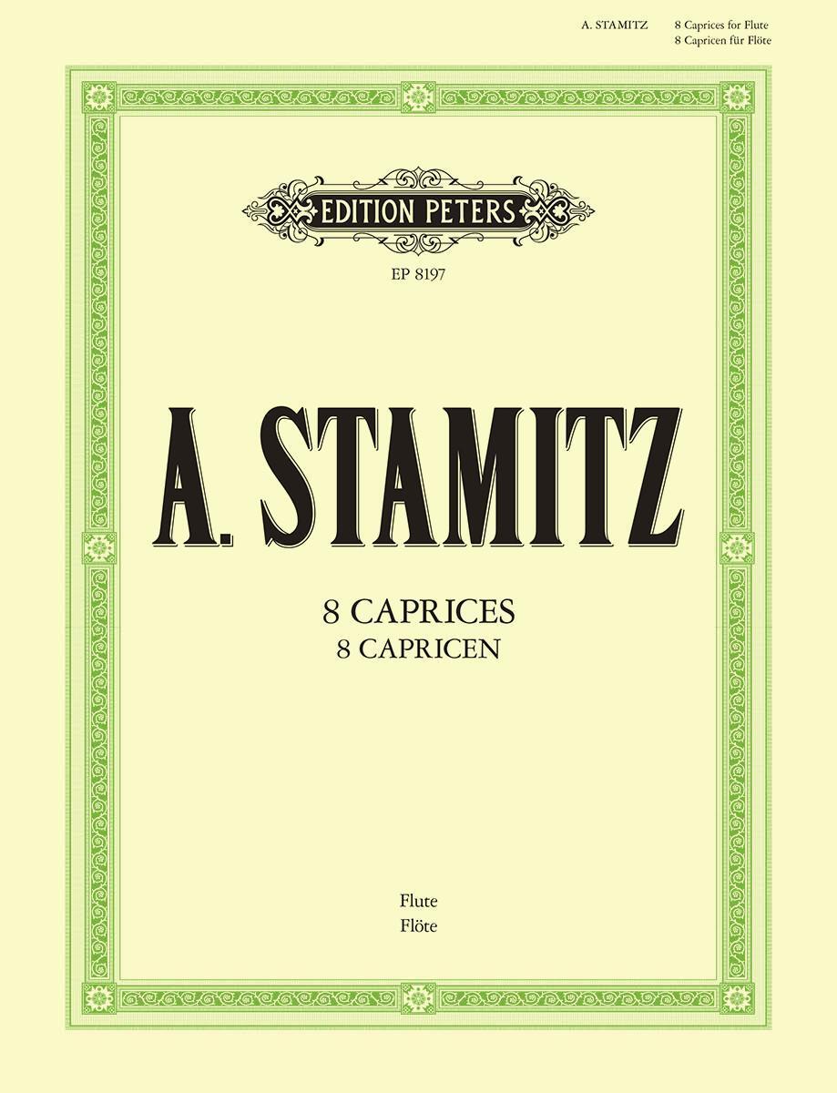 Cover: 9790014062415 | 8 Caprices for Flute | Carl Stamitz | Taschenbuch | Buch | Englisch