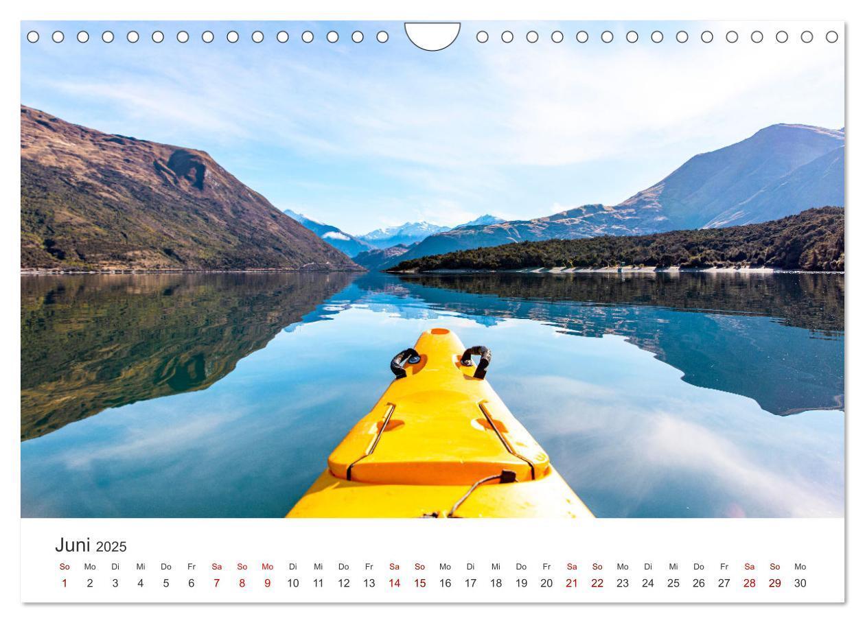 Bild: 9783383938245 | Kajak - Ruhige Gewässer (Wandkalender 2025 DIN A4 quer), CALVENDO...