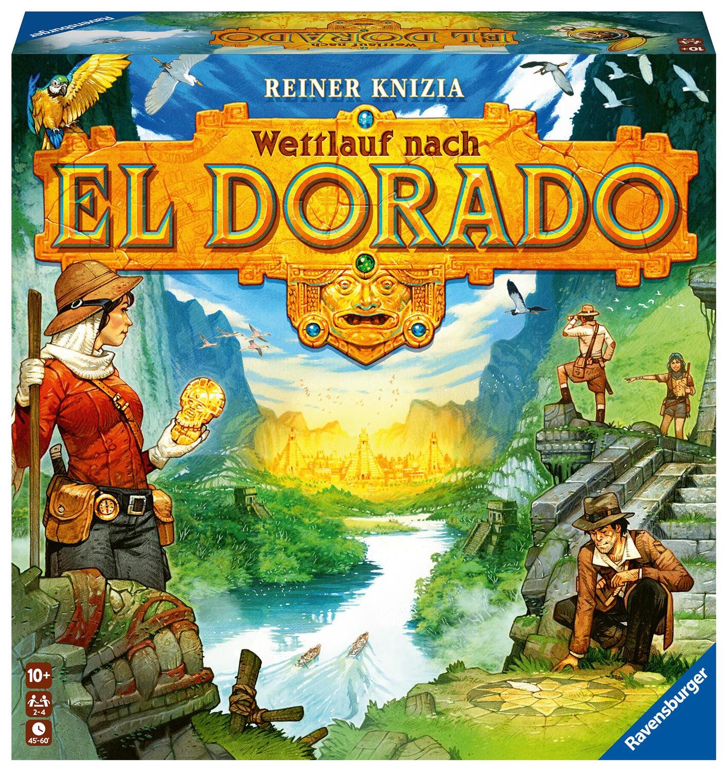 Cover: 4005556274574 | Ravensburger 26457 - Wettlauf nach El Dorado '23, Strategiespiel,...