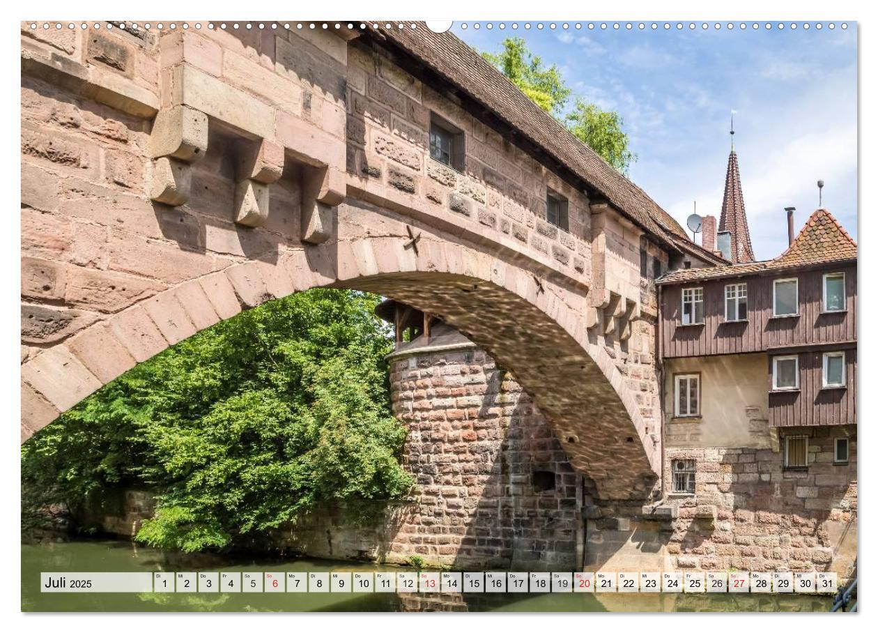 Bild: 9783435591619 | NÜRNBERG Historisches Stadtherz (Wandkalender 2025 DIN A2 quer),...