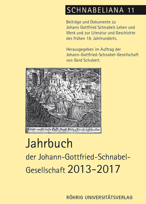 Cover: 9783861106456 | Jahrbuch der Johann-Gottfried-Schnabel-Gesellschaft 2013-2017 | Buch