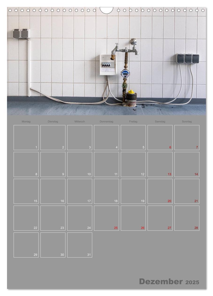 Bild: 9783435933549 | Brandgefährliche elektrische Anlagen (Wandkalender 2025 DIN A3...