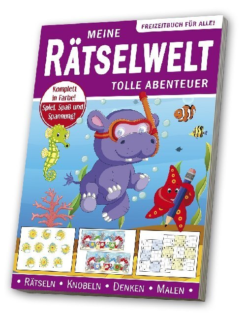 Cover: 4019393984268 | Meine Rätselwelt - Tolle Abenteuer | Taschenbuch | 2018 | Media