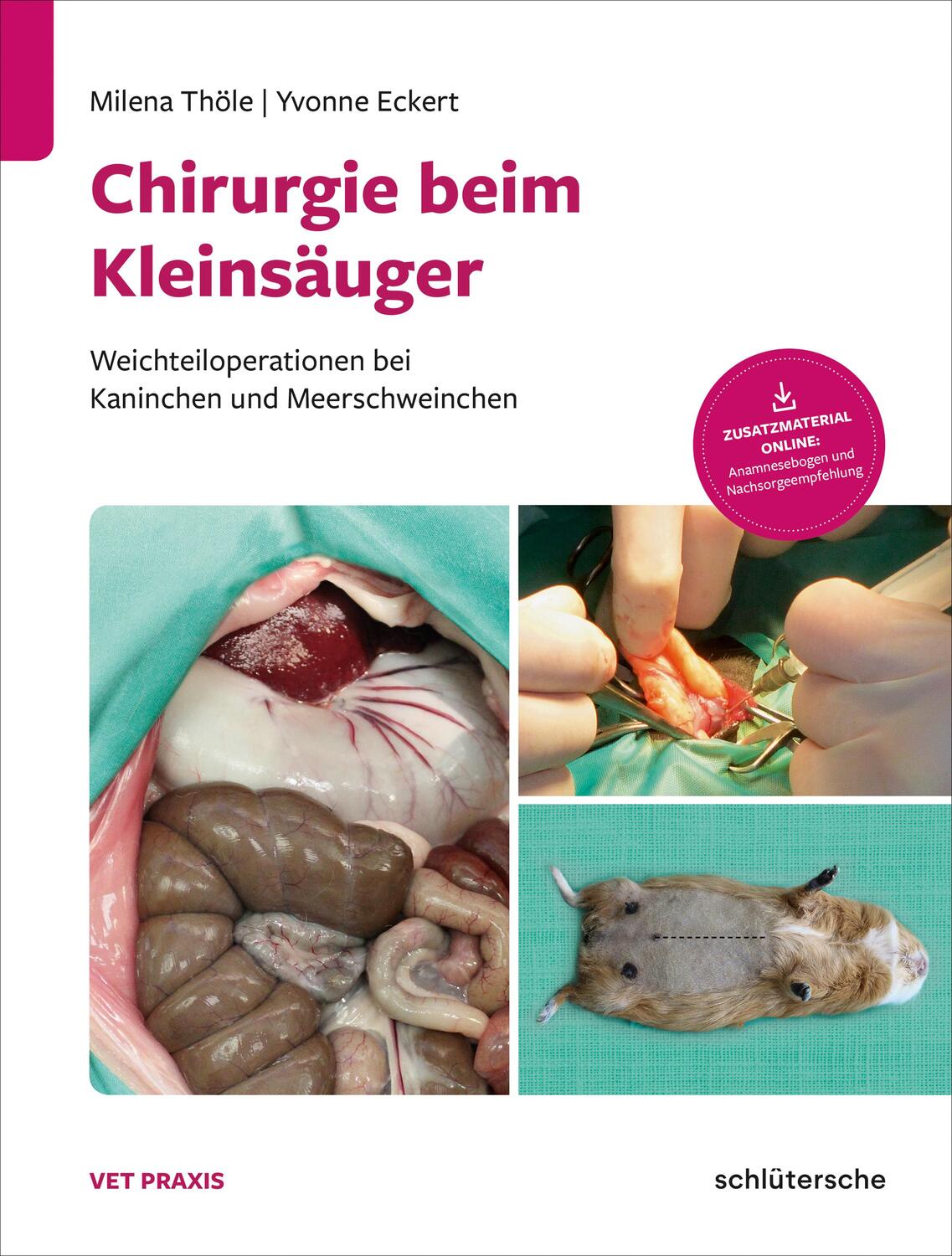 Cover: 9783899939798 | Chirurgie beim Kleinsäuger | Milena Thöle (u. a.) | Buch | Vetpraxis
