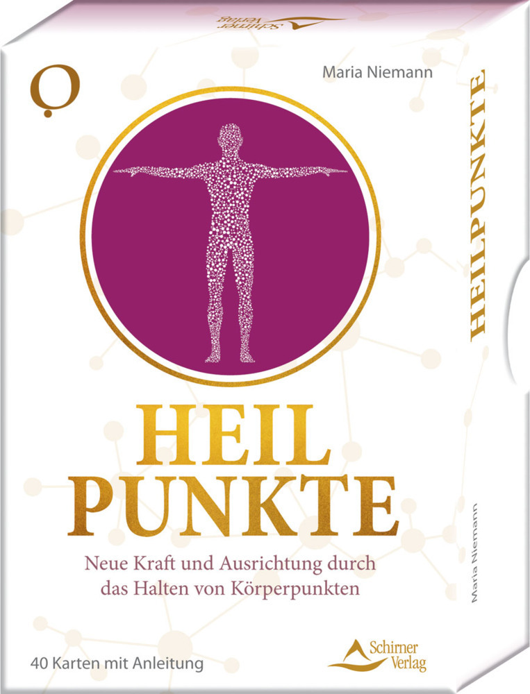 Cover: 9783843491303 | Heilpunkte, 40 Karten mit Anleitung | Maria Niemann | Box | Deutsch