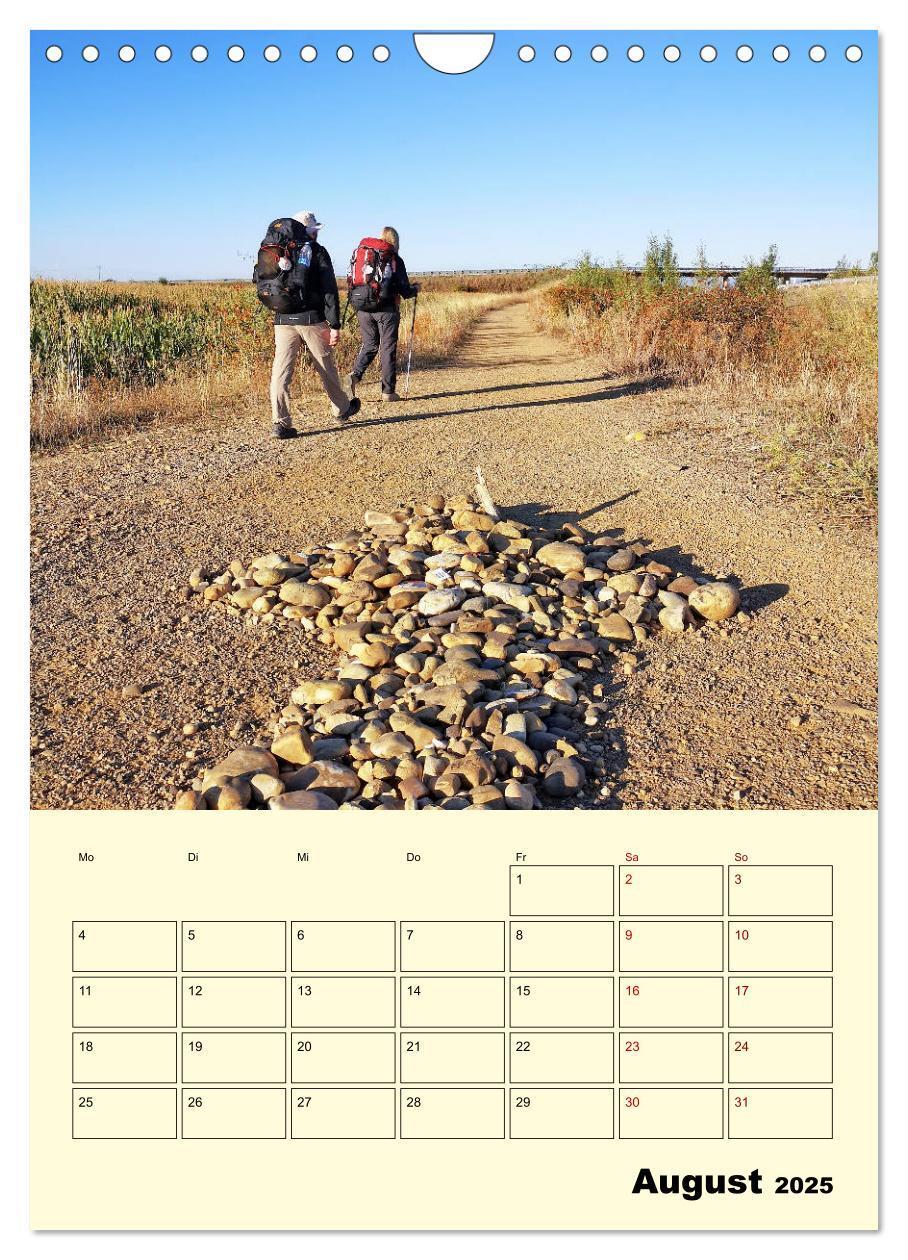 Bild: 9783435972210 | Buen Camino - Mein Jakobsweg - Camino Francés (Wandkalender 2025...