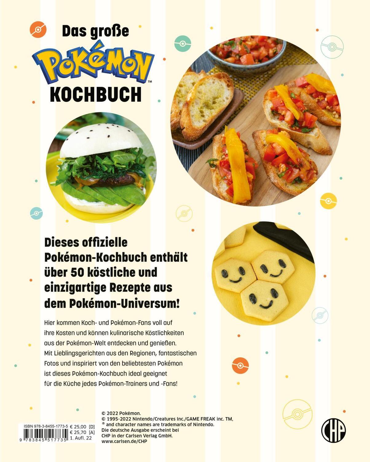Rückseite: 9783845517735 | Das große Pokémon-Kochbuch | Victoria Rosenthal | Buch | Pokémon