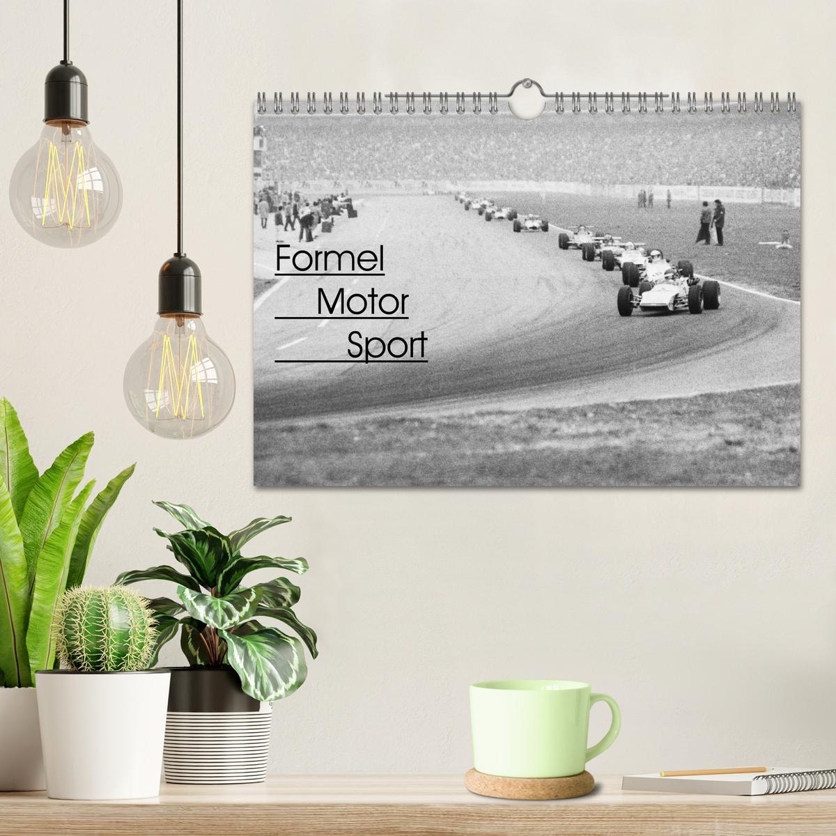 Bild: 9783435121373 | Formel Motor Sport (Wandkalender 2025 DIN A4 quer), CALVENDO...