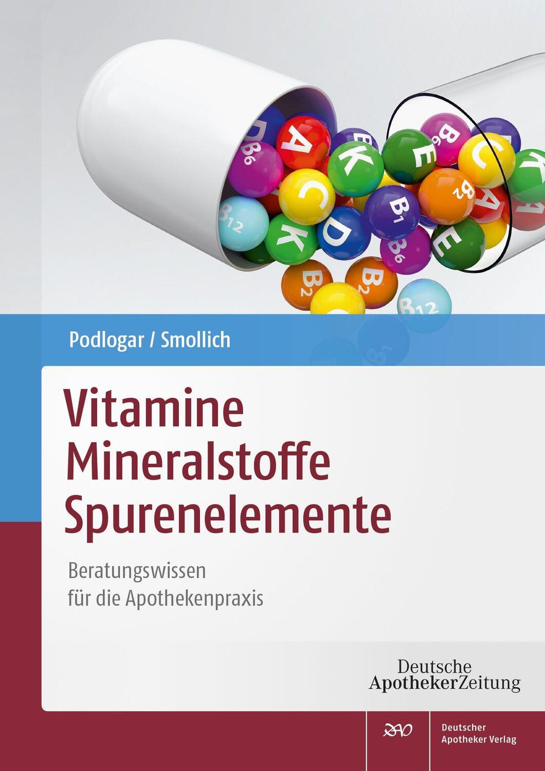 Cover: 9783769273298 | Vitamine - Mineralstoffe - Spurenelemente | Julia Podlogar (u. a.)